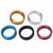 MT - Cock Ring Multicolor Flat 45mm - Gold photo-2