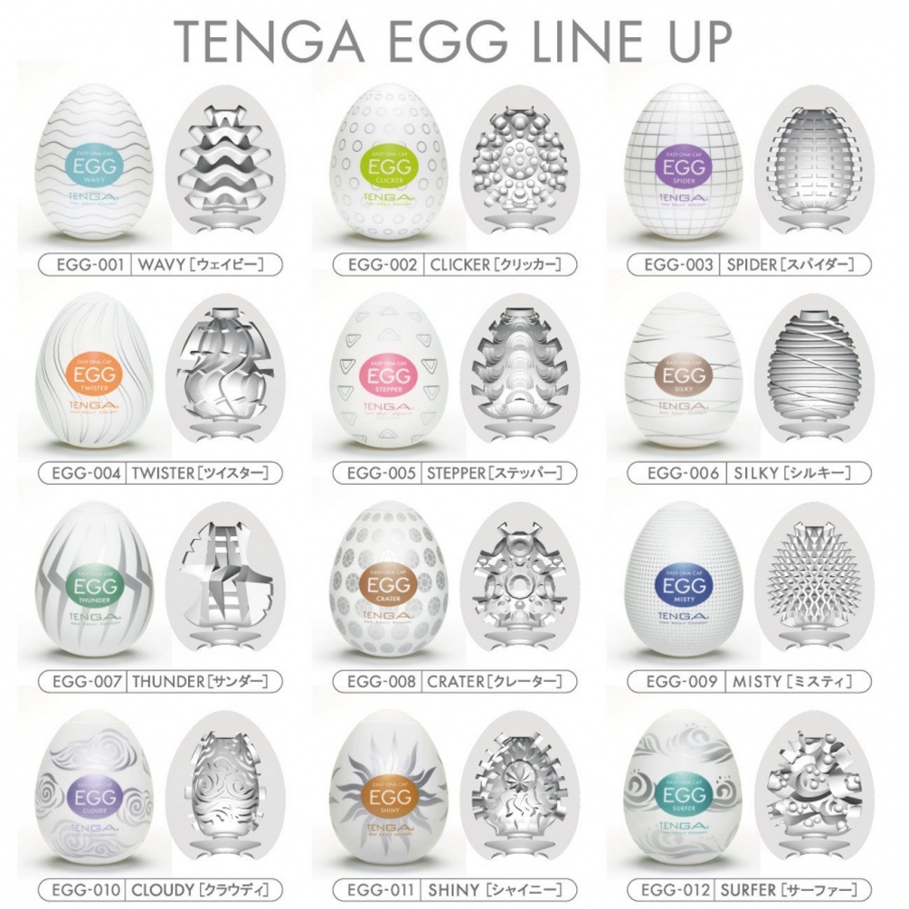 A rising Sun in the center of the EGG will awaken any slow r... Tenga - Egg Shiny photo-5