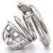 FAAK - Stars Chastity Cage 45mm - Silver photo-2