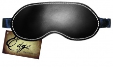 Sportsheets - Edge Leather Blindfold - Black photo
