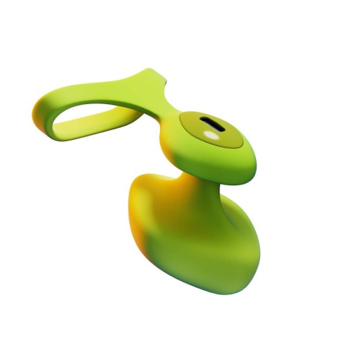 Dame - Fin 2.0 Finger Vibrator - Citrus photo