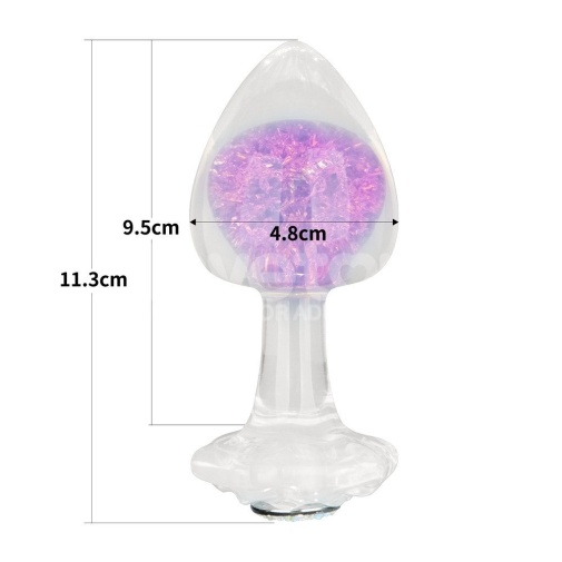 Lovetoy - Gemoria Butt Plug - Purple photo