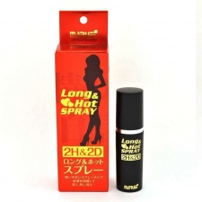 2H&2D - Long & Hot Delay Spray - 10ml