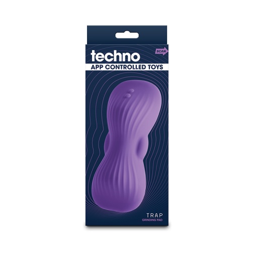 NS Novelties - Techno Trap Grinder App Control - Purple photo