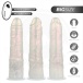 Cock Miller - 21.5cm Lighting Vibro Dildo - Pearl photo-4
