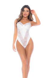 Mapale - 8930 Bridal Bodysuit - White - L photo