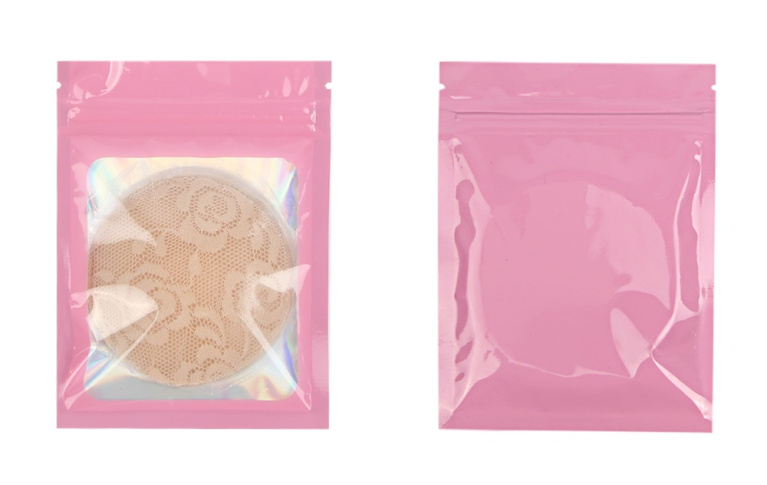 Ohyeah - 蕾絲矽膠式乳貼 - 肉色 照片