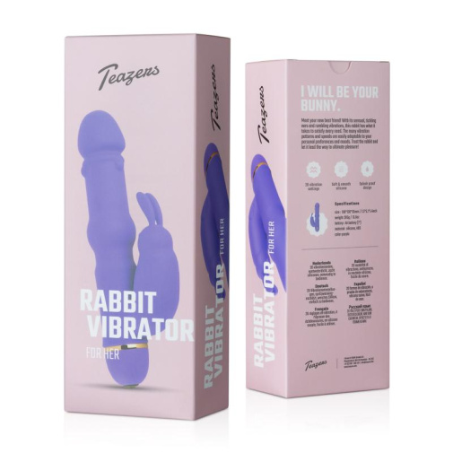 Teazers - Rabbit Vibrator - Purple photo