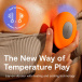 We-Vibe - Temp 可调节冷热感按摩器 - 橘红色 照片-2