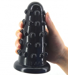 FAAK - Stimulative Anal Plug - Black photo