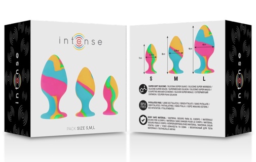 Intense - Silicone Anal Plugs Set  photo