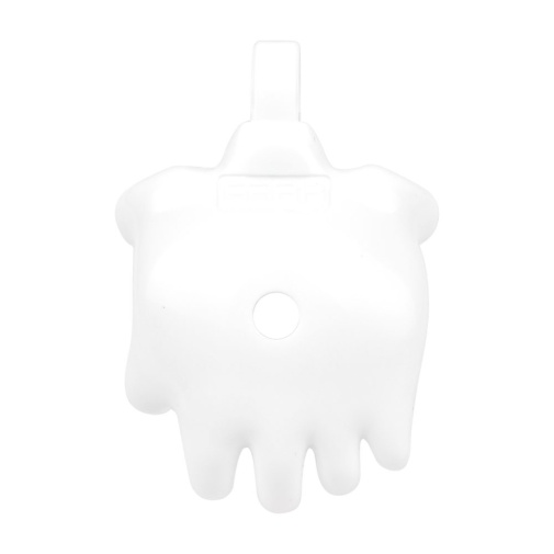 FAAK - Hand Shaped Resin Chastity Cage - White 照片