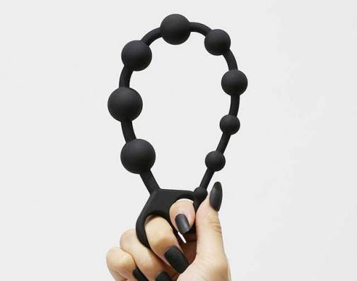 Toynary - AP22 Anal Beads - Black photo