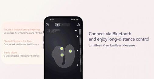 Zalo - Deya Wearable Vibrator - Ivory White photo