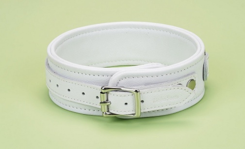 Liebe Seele - Collar w Leash - White photo