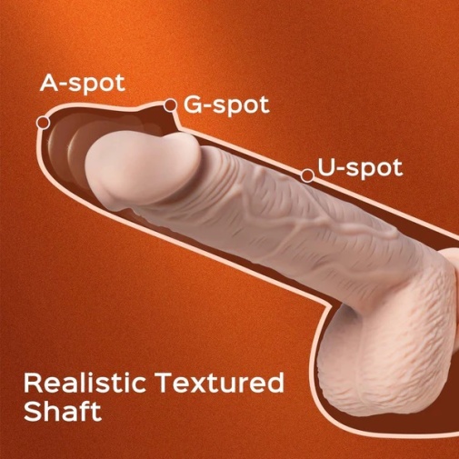 Honey Play Box - Paxton 7.5" Thrusting App Dildo - Flesh photo