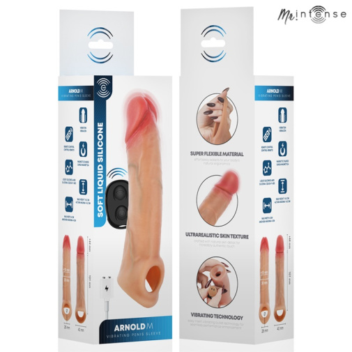 Intense - Arnold M Vibro Sleeve 14.5cm - Skin photo