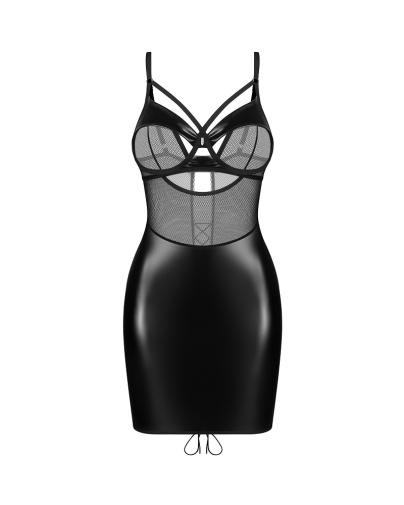 Obsessive - Dominna Chemise - Black - L/XL 照片