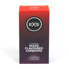 EXS - Vegan Mixed Flavoured Condoms 12's Pack 照片