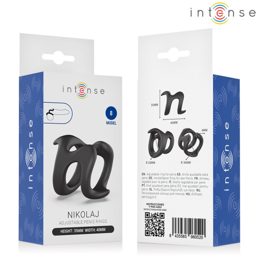 Intense - Nikolaj 阴茎环 - 黑色 照片