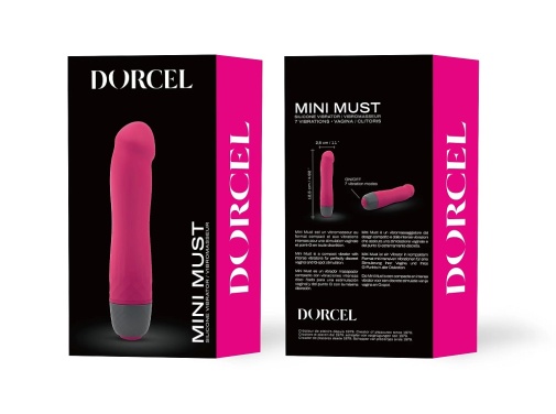 Dorcel - 迷你强力阴道及G点震动棒 - 粉红色 照片