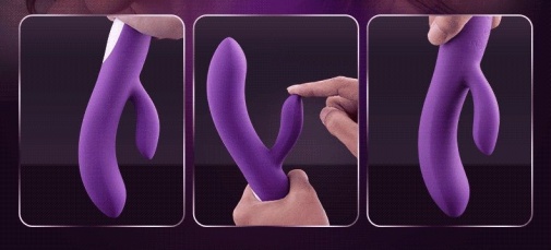 MyToys - Snow Rabbit Vibrator- Purple photo