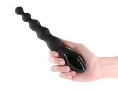 NS Novelties - Renegade Virtua Beads Vibrator - Black photo