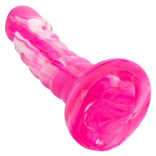 CEN - 扭曲螺紋肛門塞 - 粉紅色 照片