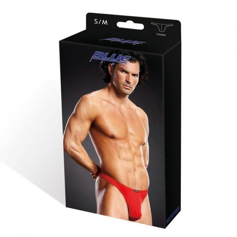 Blueline - Brazilian Thong - Red - S/M photo