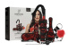Bedroom Fantasies - Lace Look SM Set 8pcs - Red photo-12