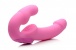 Strap U - 遥控震动免束带穿戴式假阳具 - 粉红色 照片-5