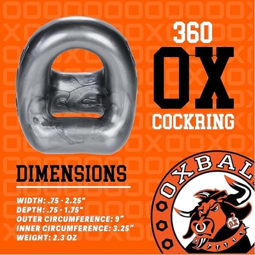 Oxballs - 360 Ballsling Ring - Clear 照片