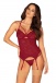 Obsessive - Ivetta Corset & Thong - Ruby - L/XL photo