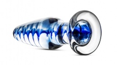 Gildo - Glass Buttplug No.23 - Blue photo