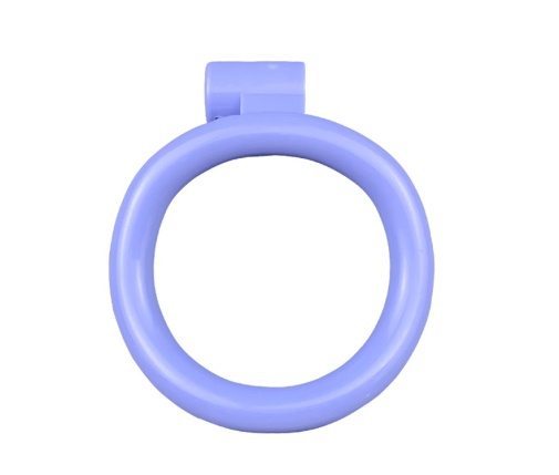 FAAK - Resin Chastity Cage 107 - Blue photo