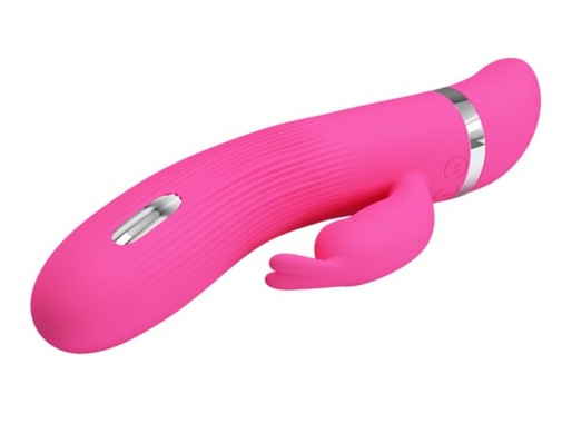 Pretty Love - Ingram Rabbit Vibrator w Electric Shock - Pink photo