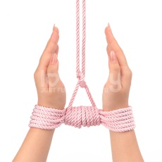 Lovetoy - Rebellion Reign Silky Bondage Rope 10m - Pink photo