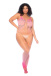 Mapale - 1125 Bodystocking - Sunset - Plus Size photo