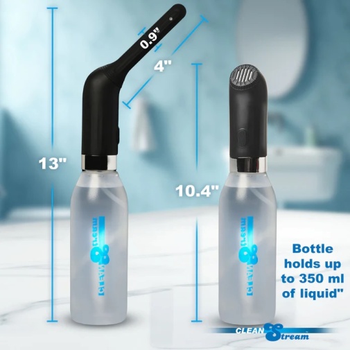 CleanStream - Automatic Enema Set - Black 照片