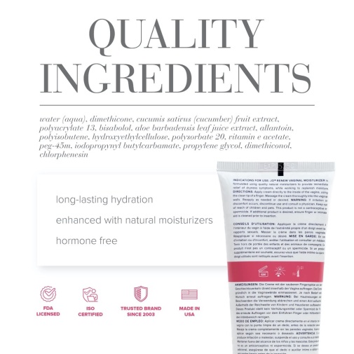 JO - Renew Vaginal Moisturizer - 120ml photo