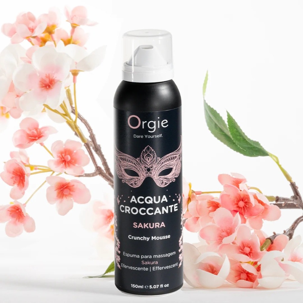 Orgie - Acqua Crocante Sakura Massage Foam - 150ml photo-6