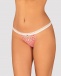 Obsessive - Bloomys Thong - White/Pink - S/M photo-3