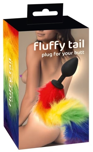 You2Toys - Fox Tail Plug - Rainbow 照片