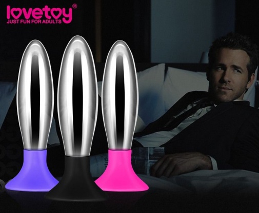Lovetoy - Combined Butt Plug Bobby - Pink photo