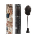 Chisa - Crop w Feathers - Black photo-7