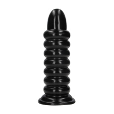 Ouch - Spiral Force Anal Plug - Black photo