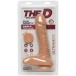 Doc Johnson - 9" Super D Realistic Dildo w Balls - Vanilla 照片-3