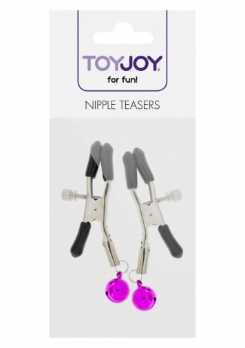 ToyJoy - 乳頭刺激夾 - 紫色 照片