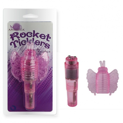 Aphrodisia - Butterfly Massager - Pink photo