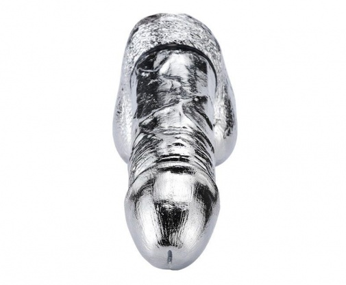 MT - Metal Dildo - Silver photo
